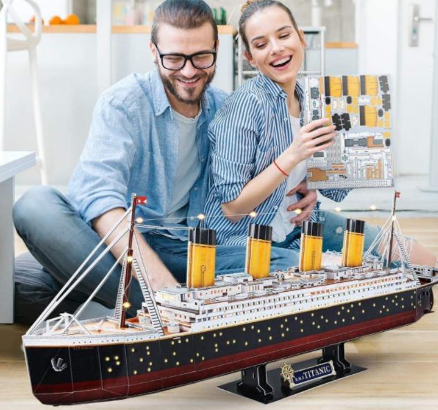 Puzzle de hârtie interactiv de familie DIY Stadium Jucării puzzle 3D