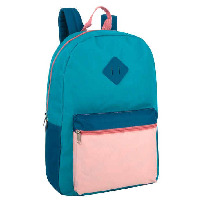 Rucsac colorat casual de 17 inchi de capacitate mare